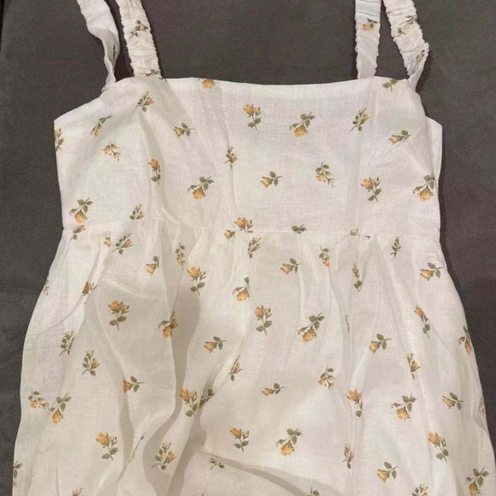 NWT Reformation Tana Linen Dress - Picture 4 of 6
